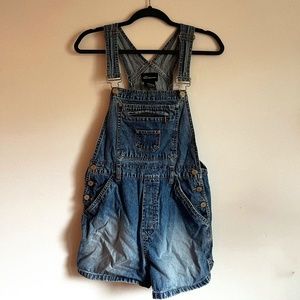 No Boundaries Short Overalls